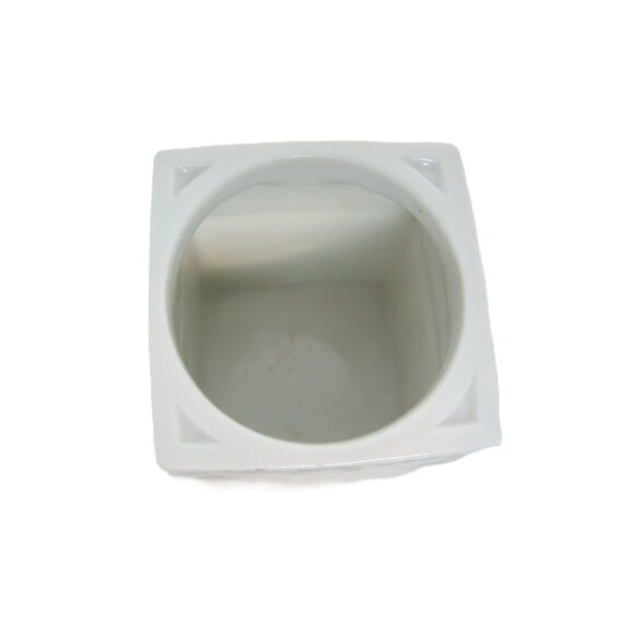 Lenox Spice Village Marjoram BOTTOM ONLY Spice Jar Lid Cottage House Ceramic - Picture 4 of 6